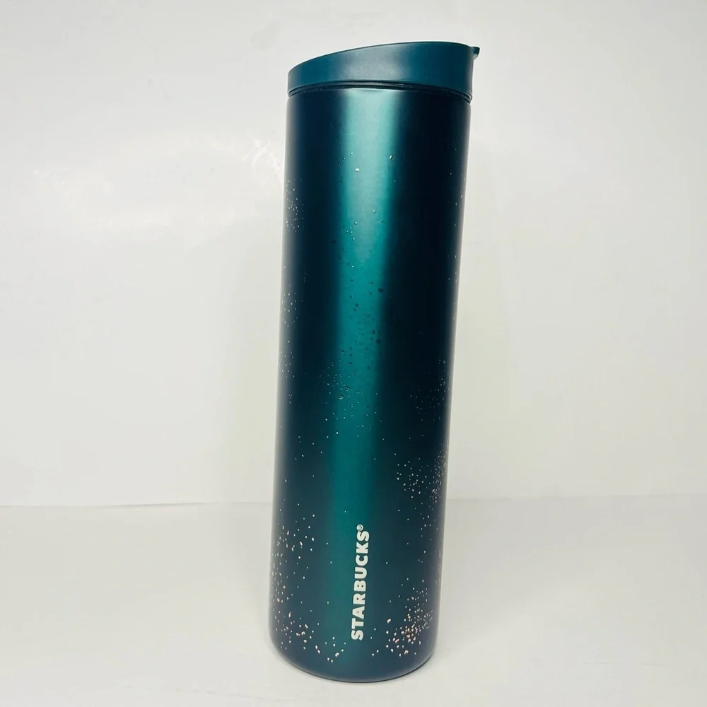 2025 Starbucks Evergreen Tumbler, gold dust, 20oz. ☕️ essential coffee cup